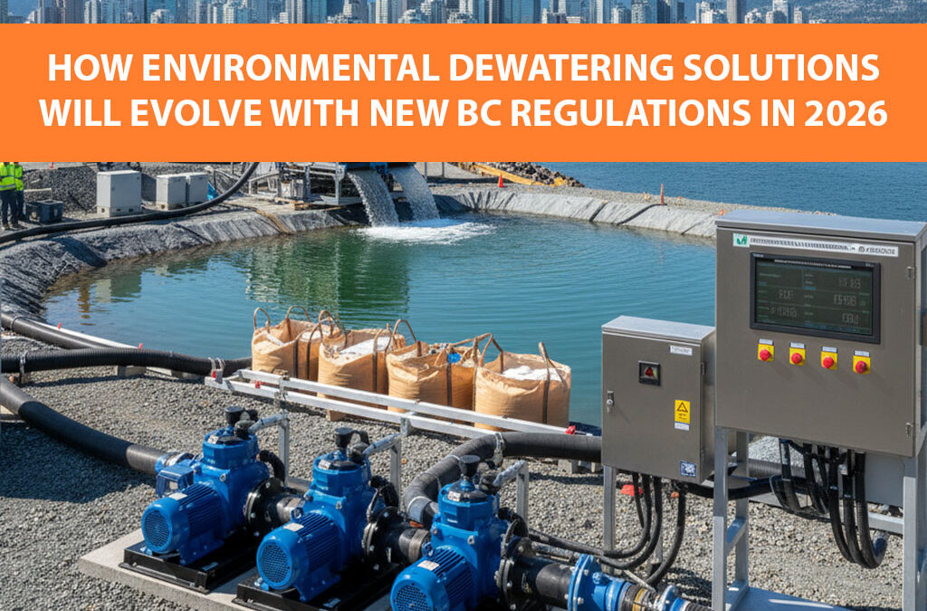 How Environmental Dewatering Solutions Will Evolve with New BC Regulations in 2026